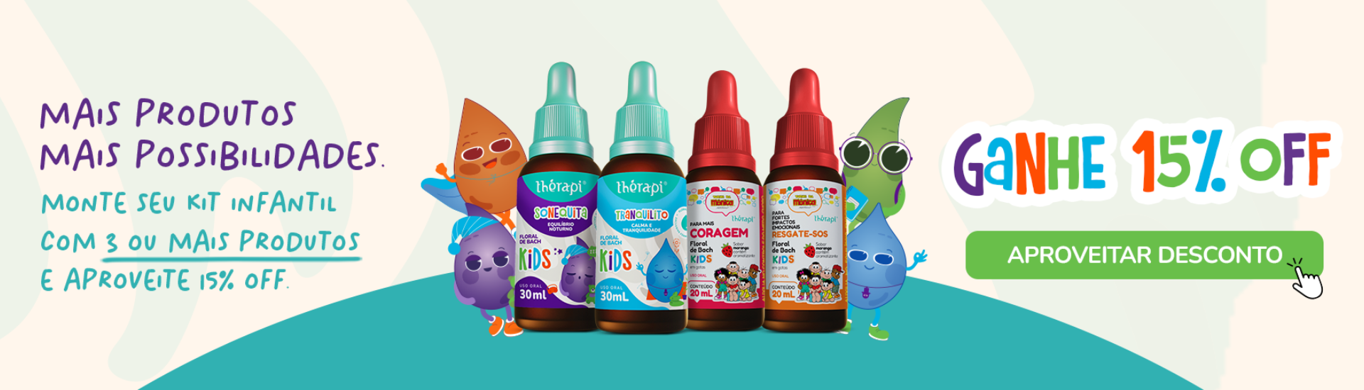 LINHA KIDS 15%